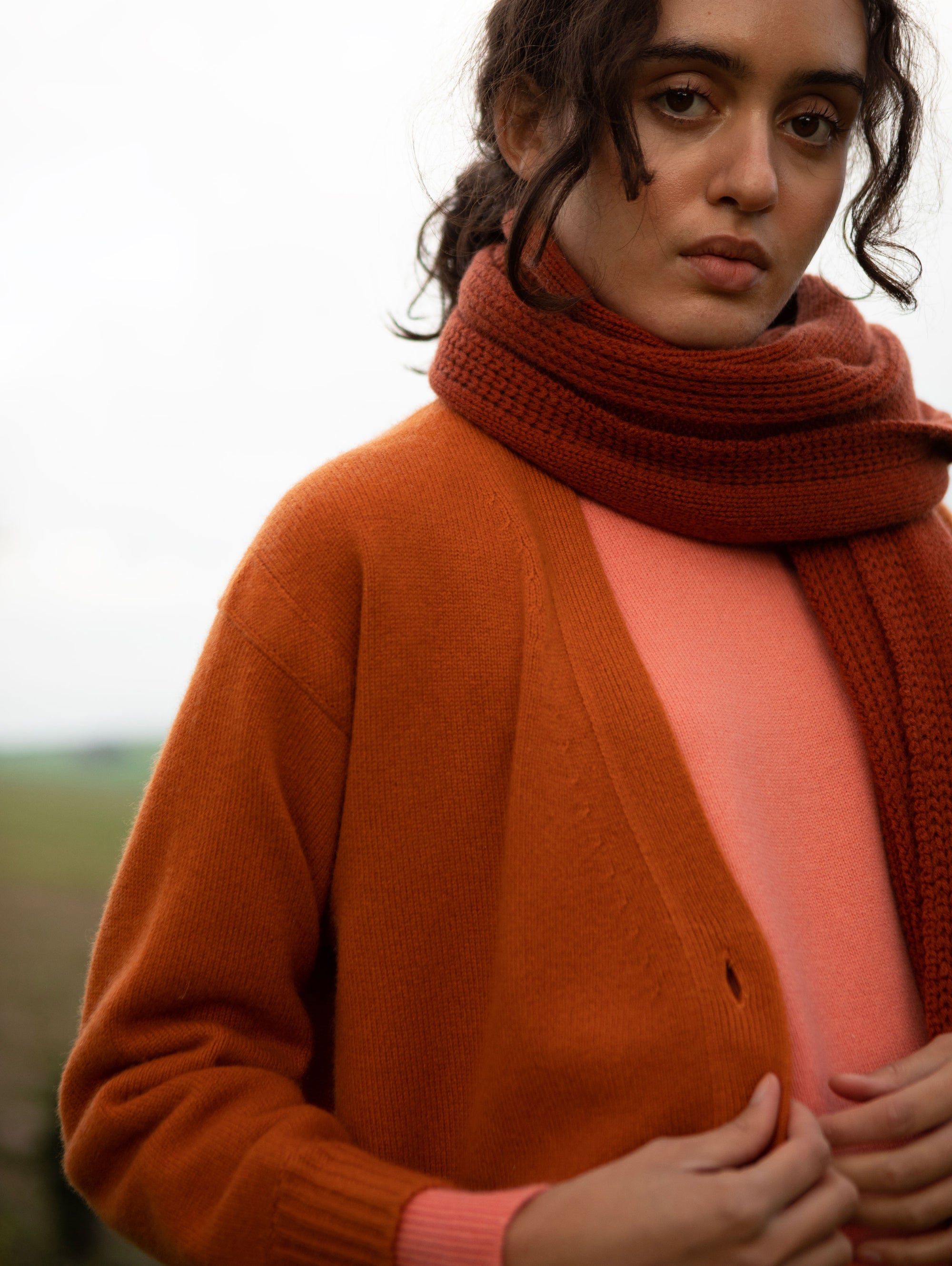 Luxury Boyfriend Cashmere Cardigan