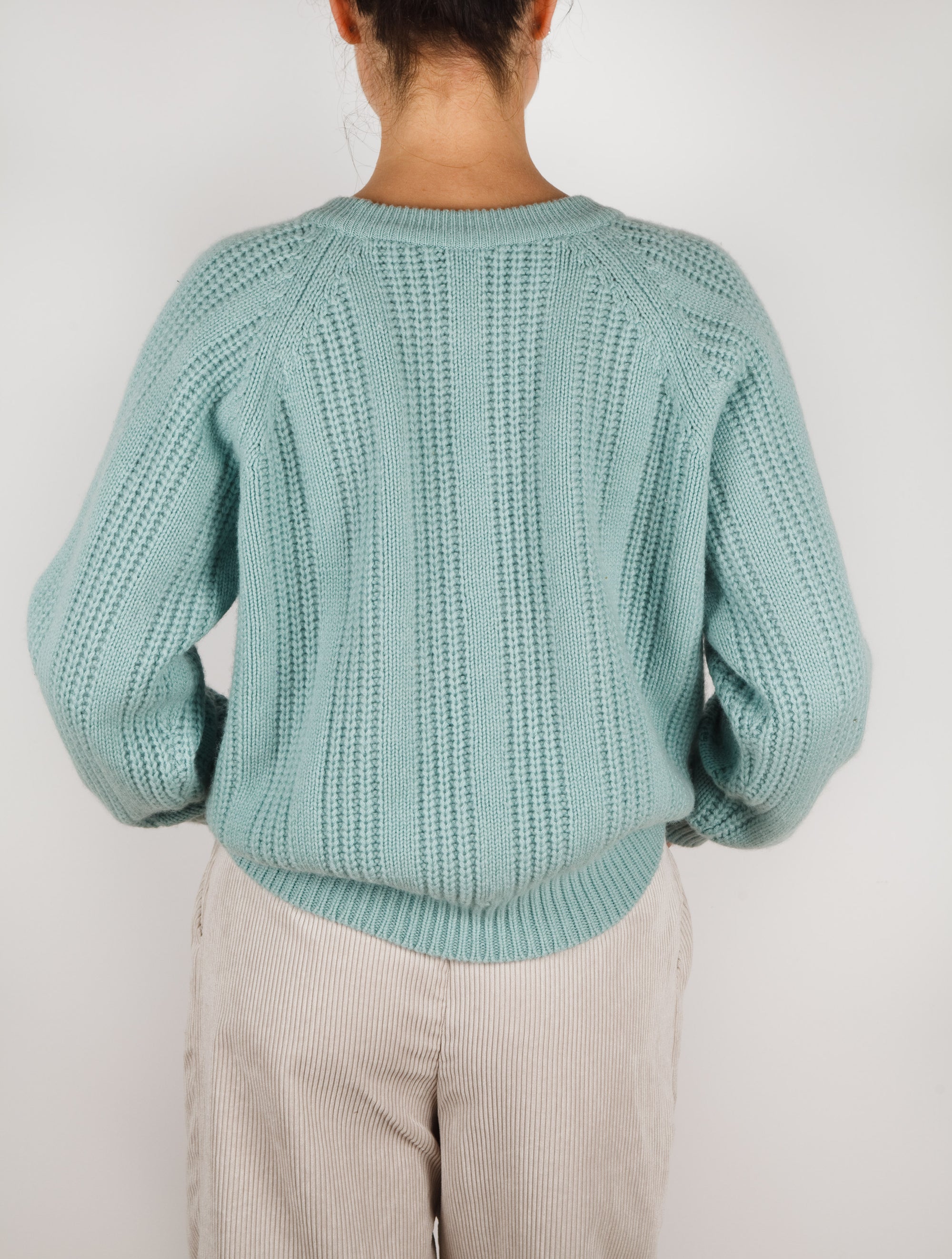 Chunky Rib Knit Sweater
