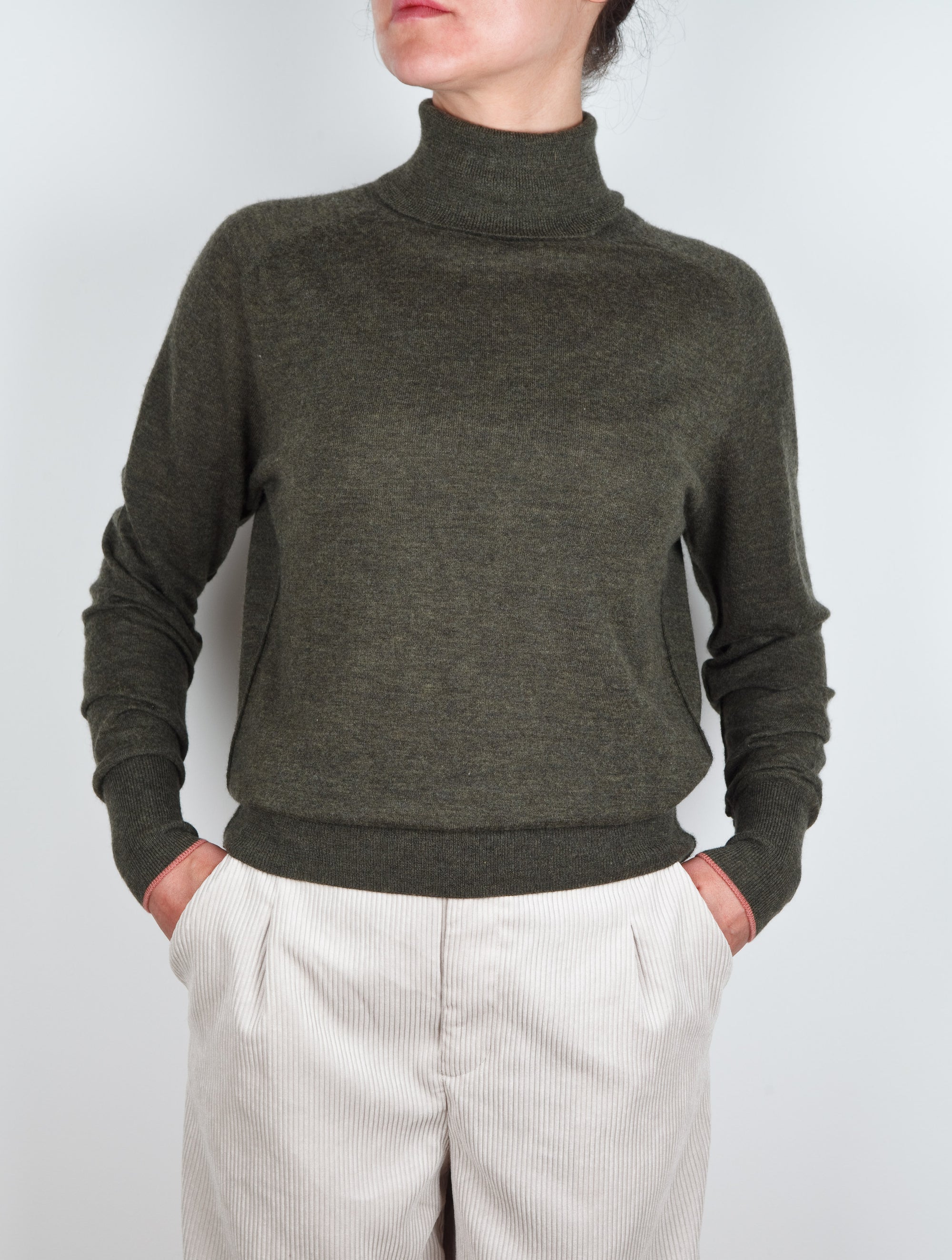 Fine Roll Neck Sweater