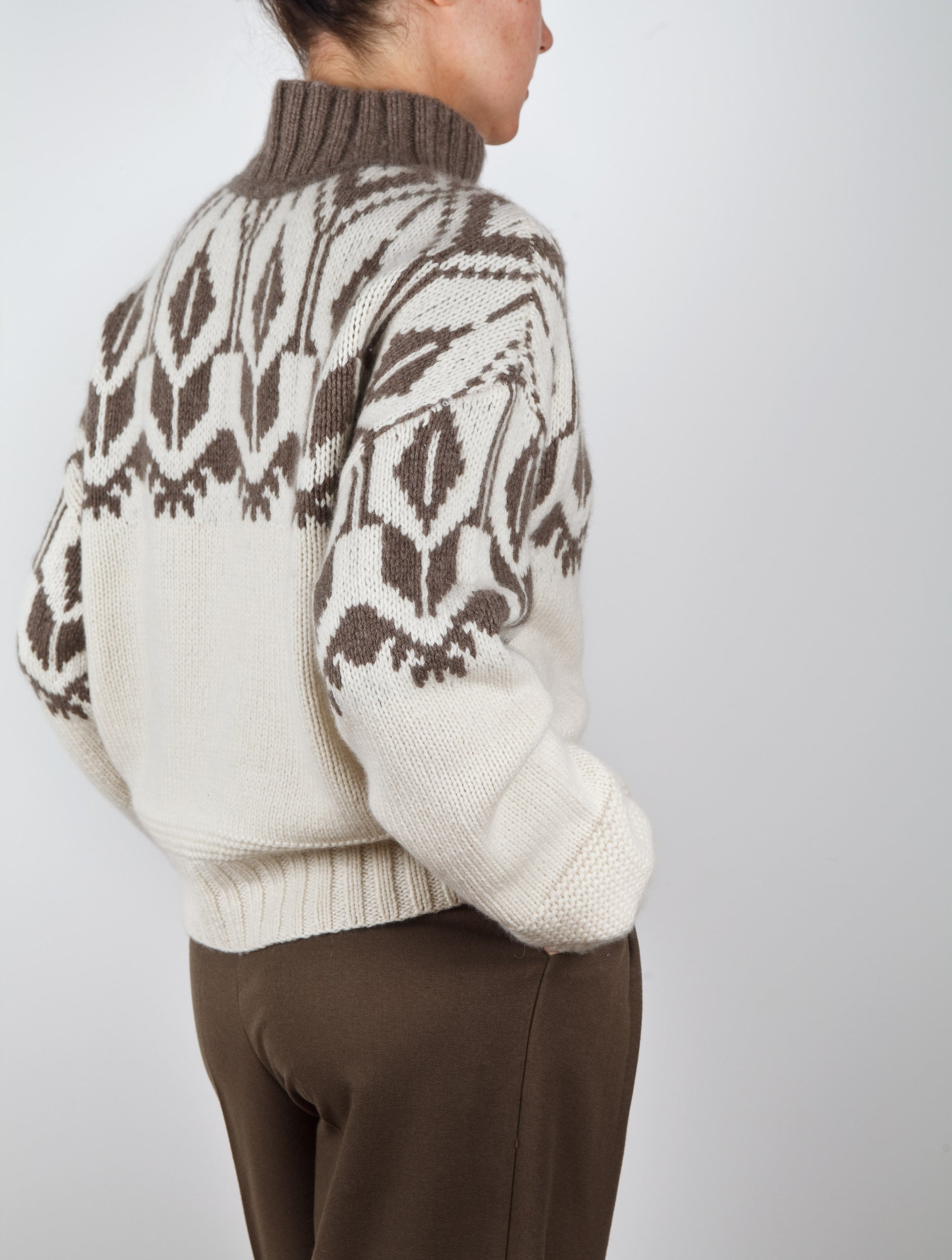 Heirloom hand knit Cashmere Sweater
