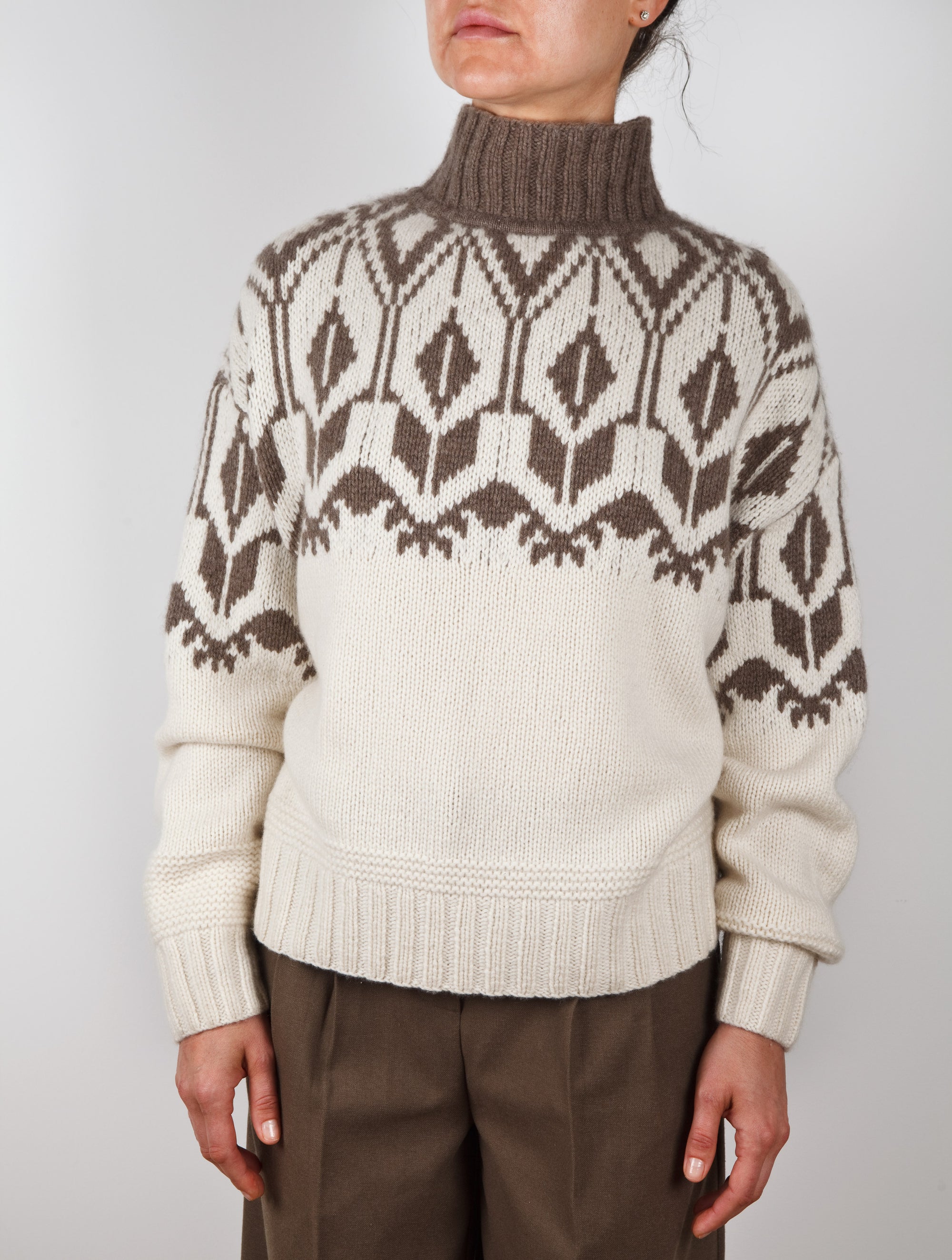 Heirloom hand knit Cashmere Sweater