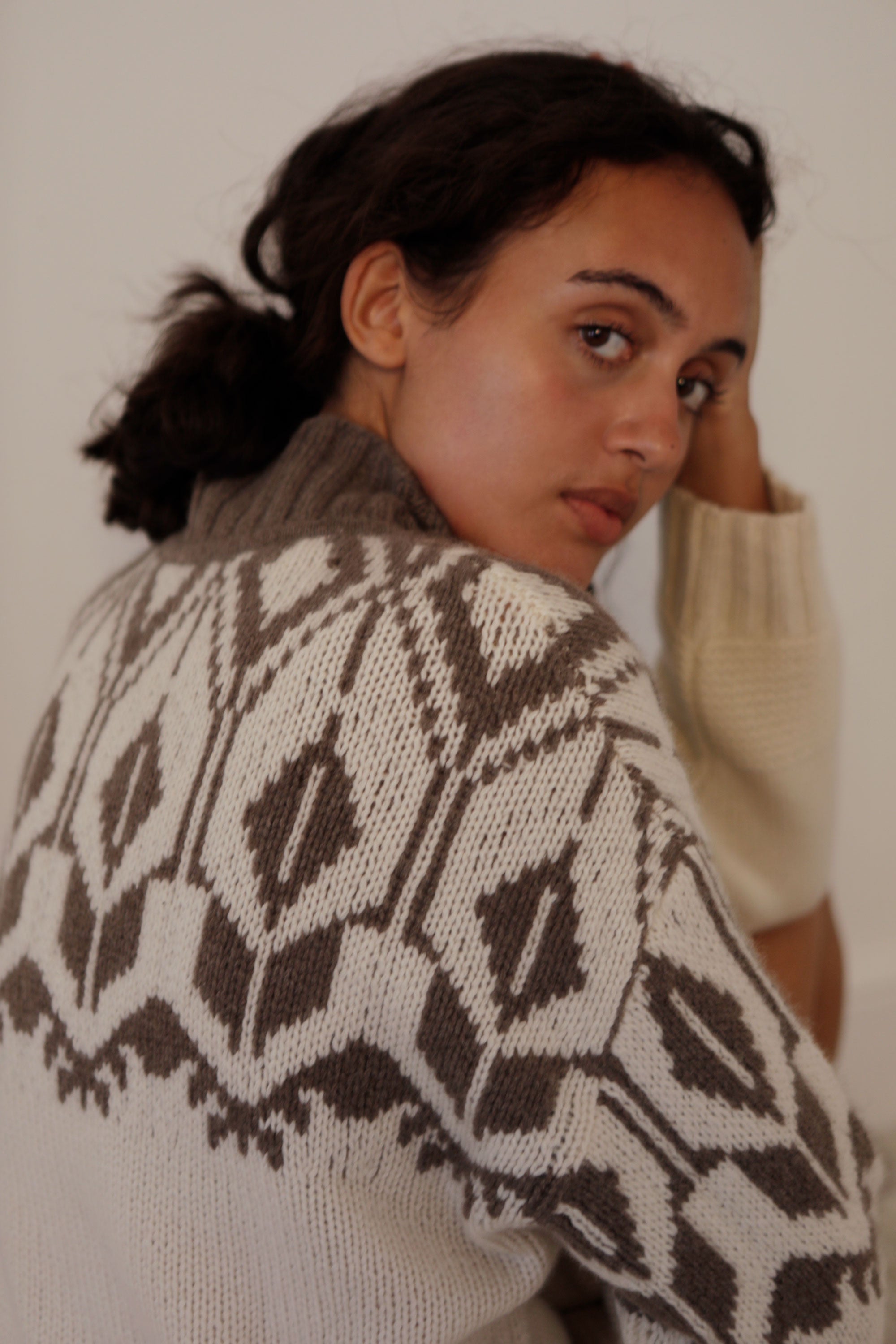 Heirloom hand knit Cashmere Sweater