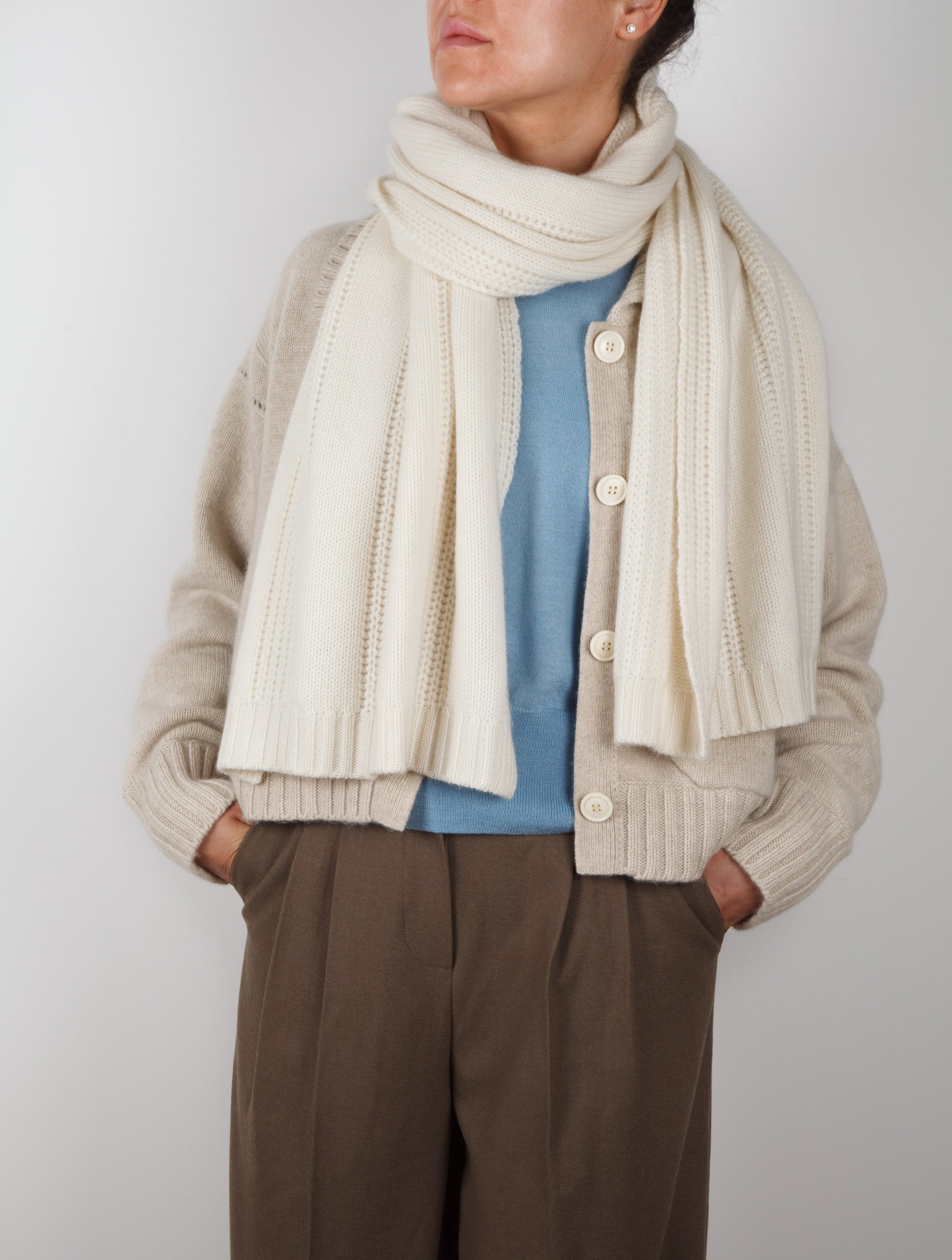 Chunky Cashmere Scarf