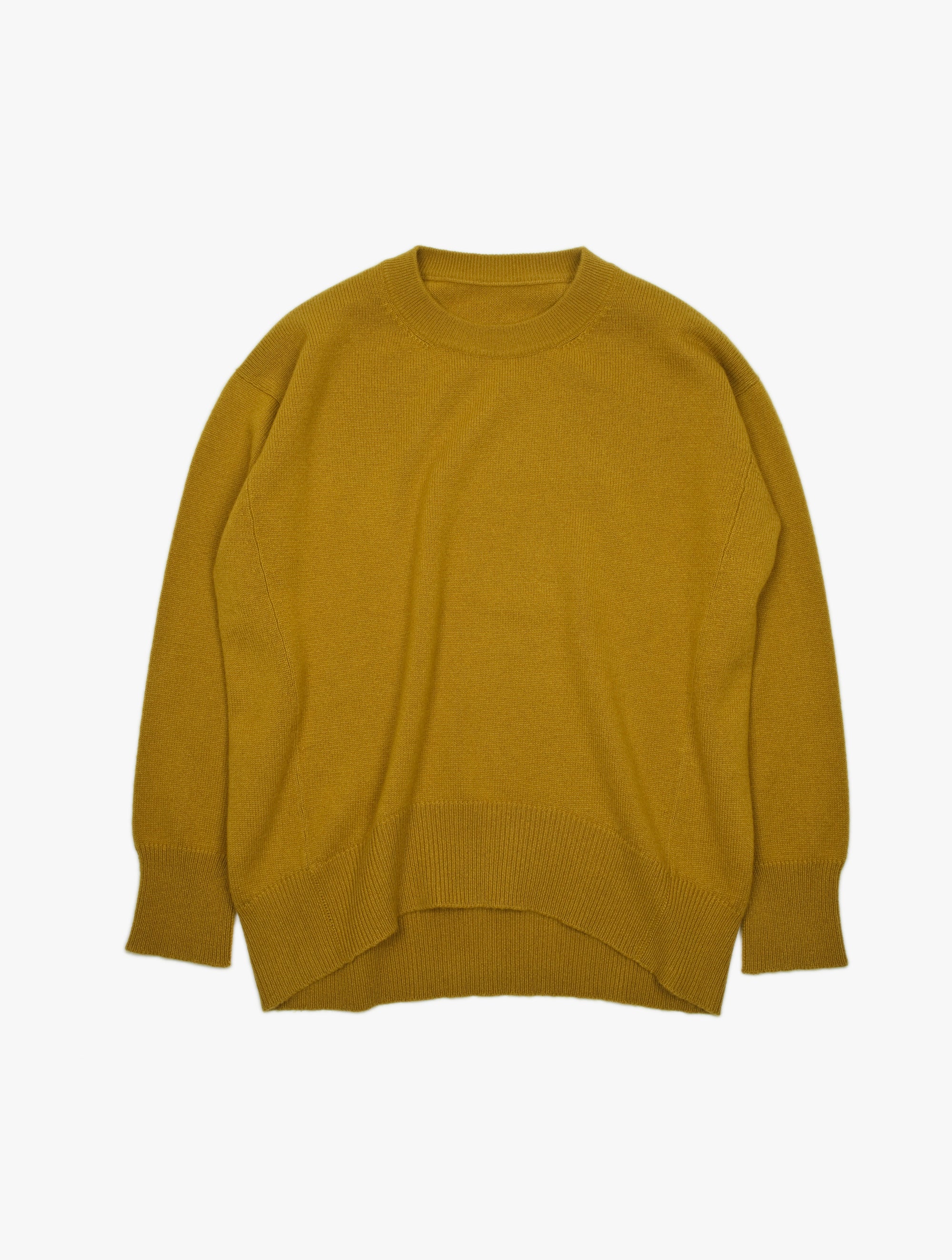 Crew Neck Boyfriend Cashmere Sweater
