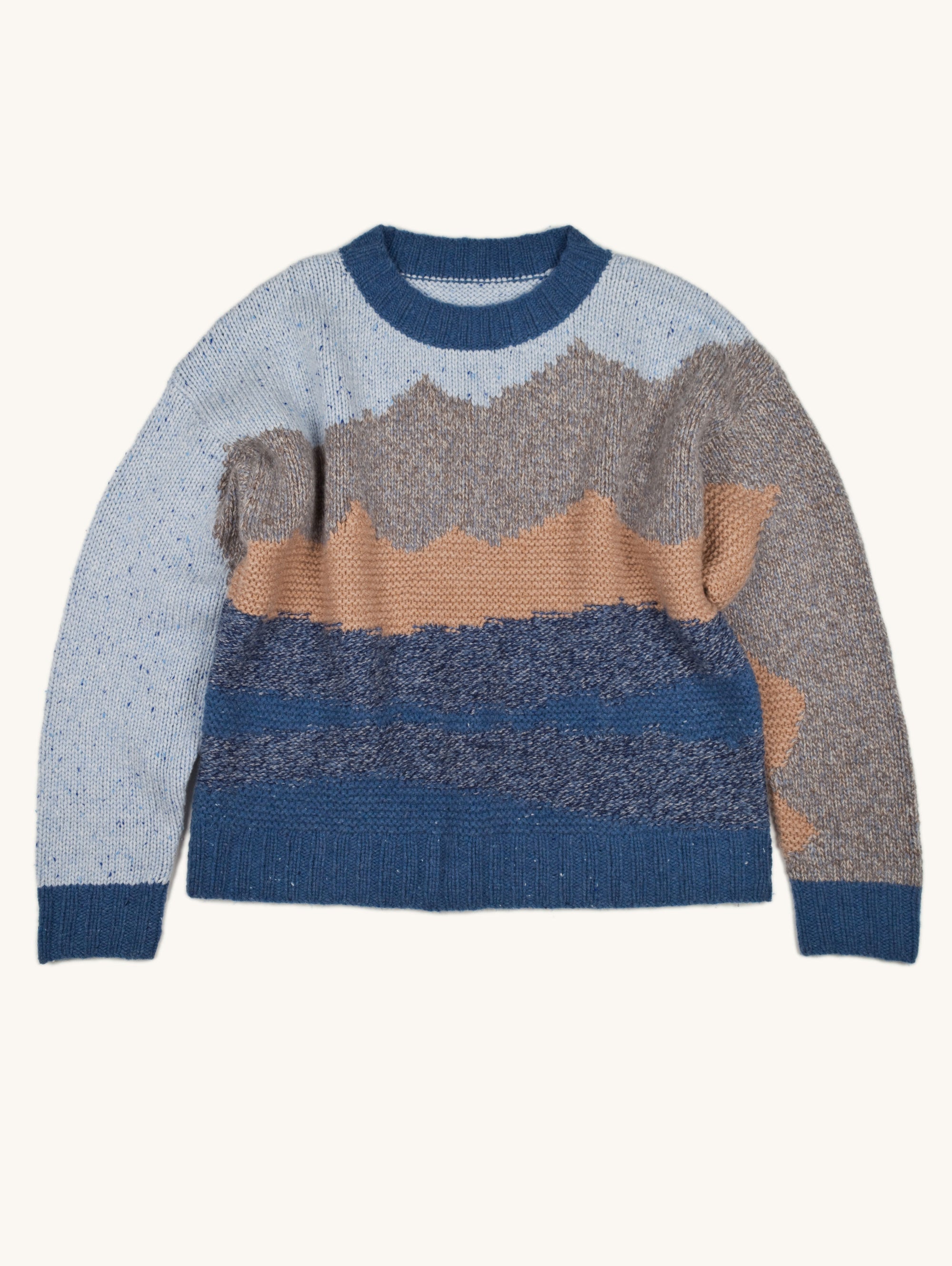 Himalayas hand knit cashmere sweater
