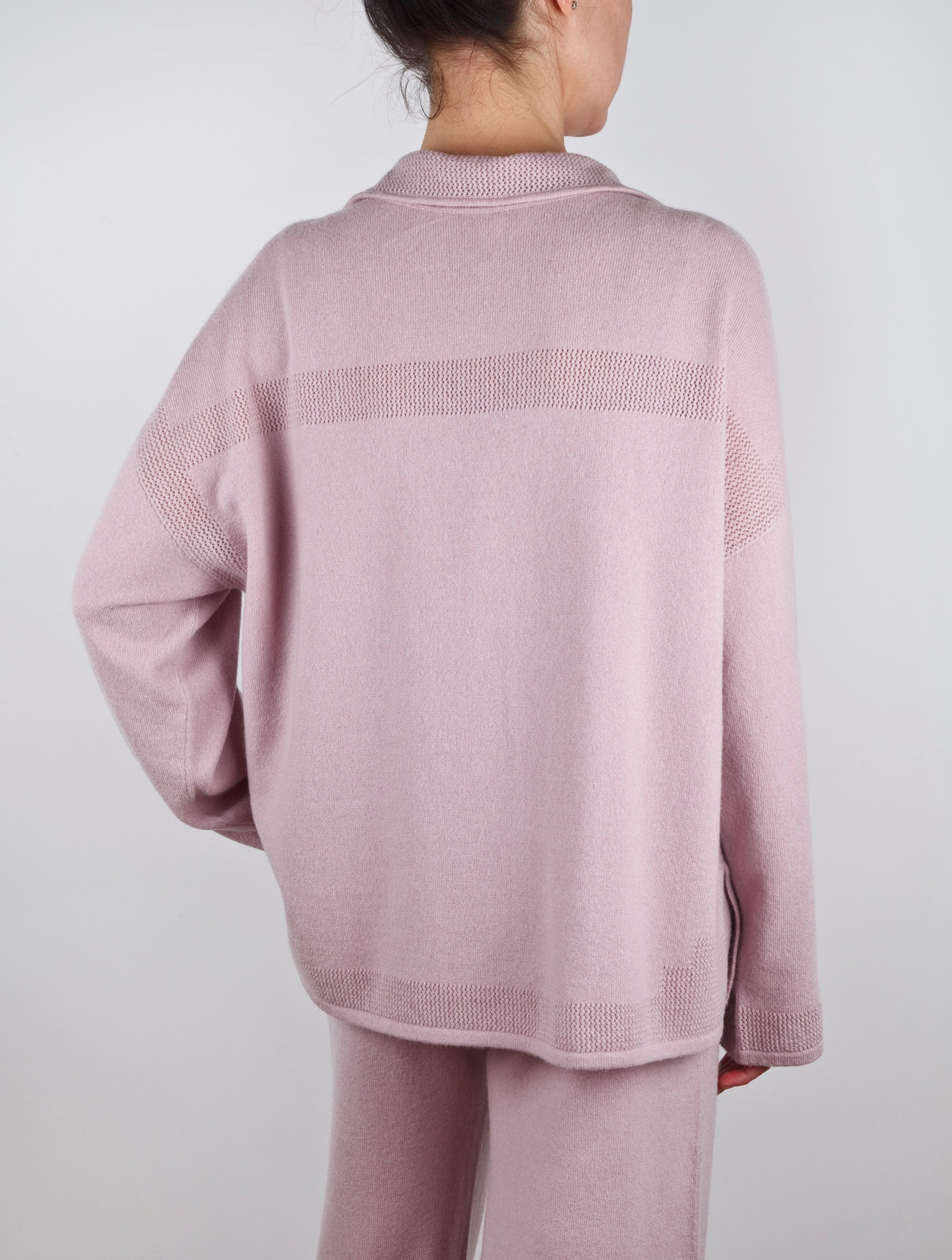 Long Sleeve Pyjama Cashmere Top