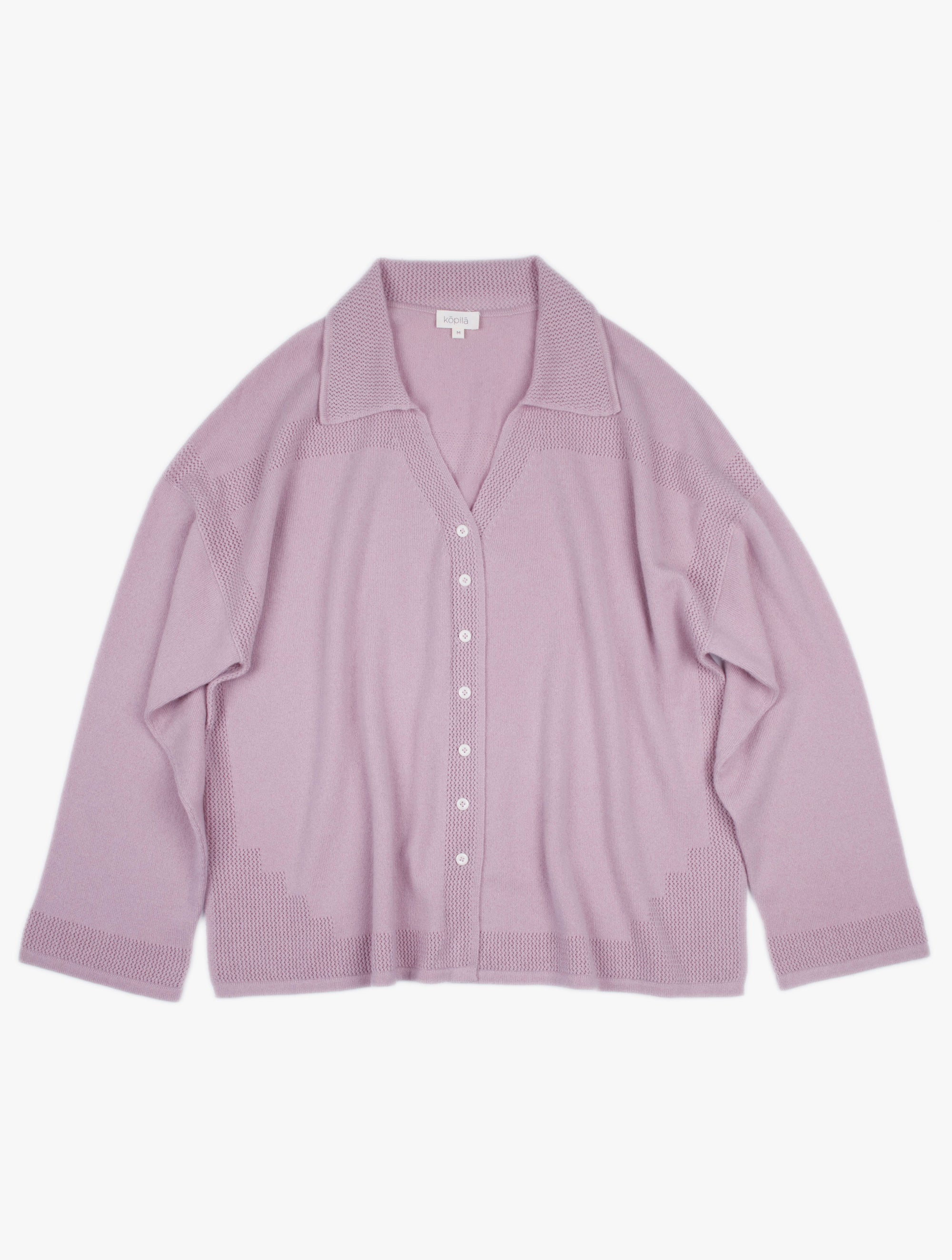 Long Sleeve Pyjama Cashmere Top