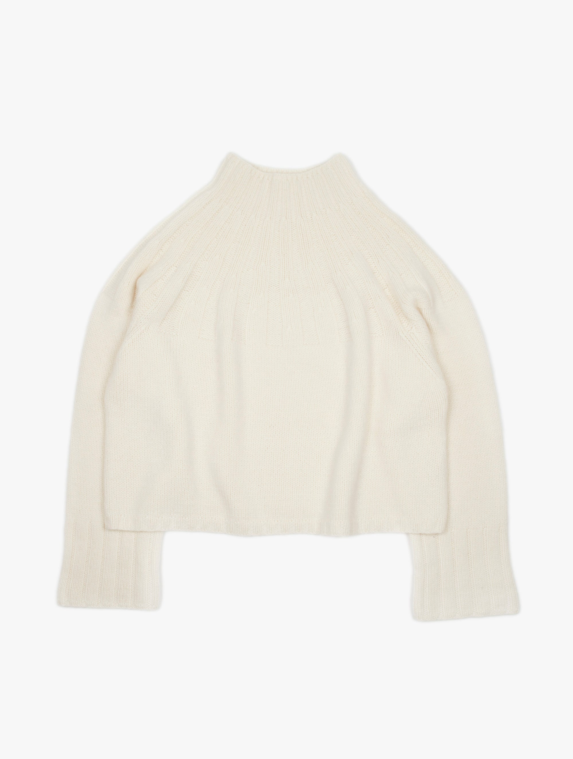 Hand Knitted Turtle Neck Cashmere Sweater