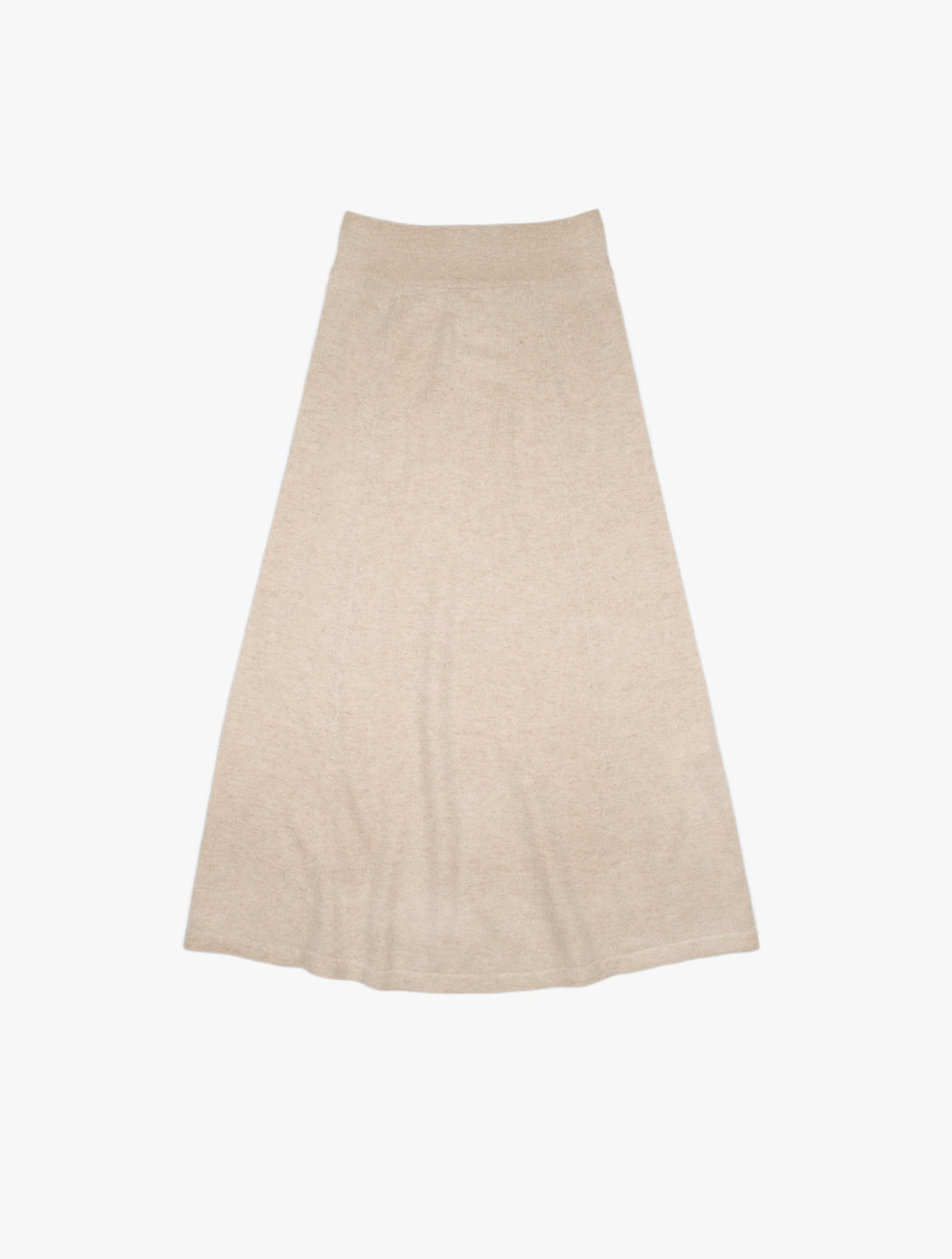 A Line Cashmere Skirt 