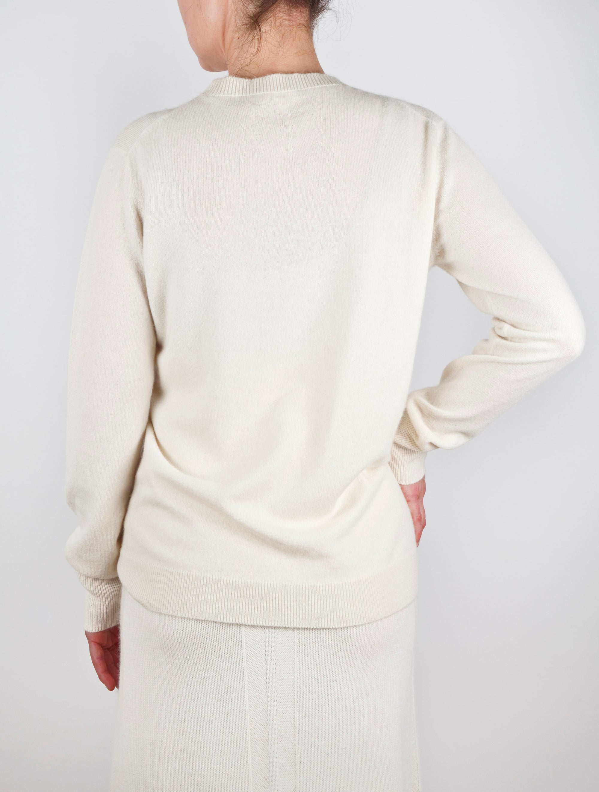 Crew Neck Cashmere Sweater