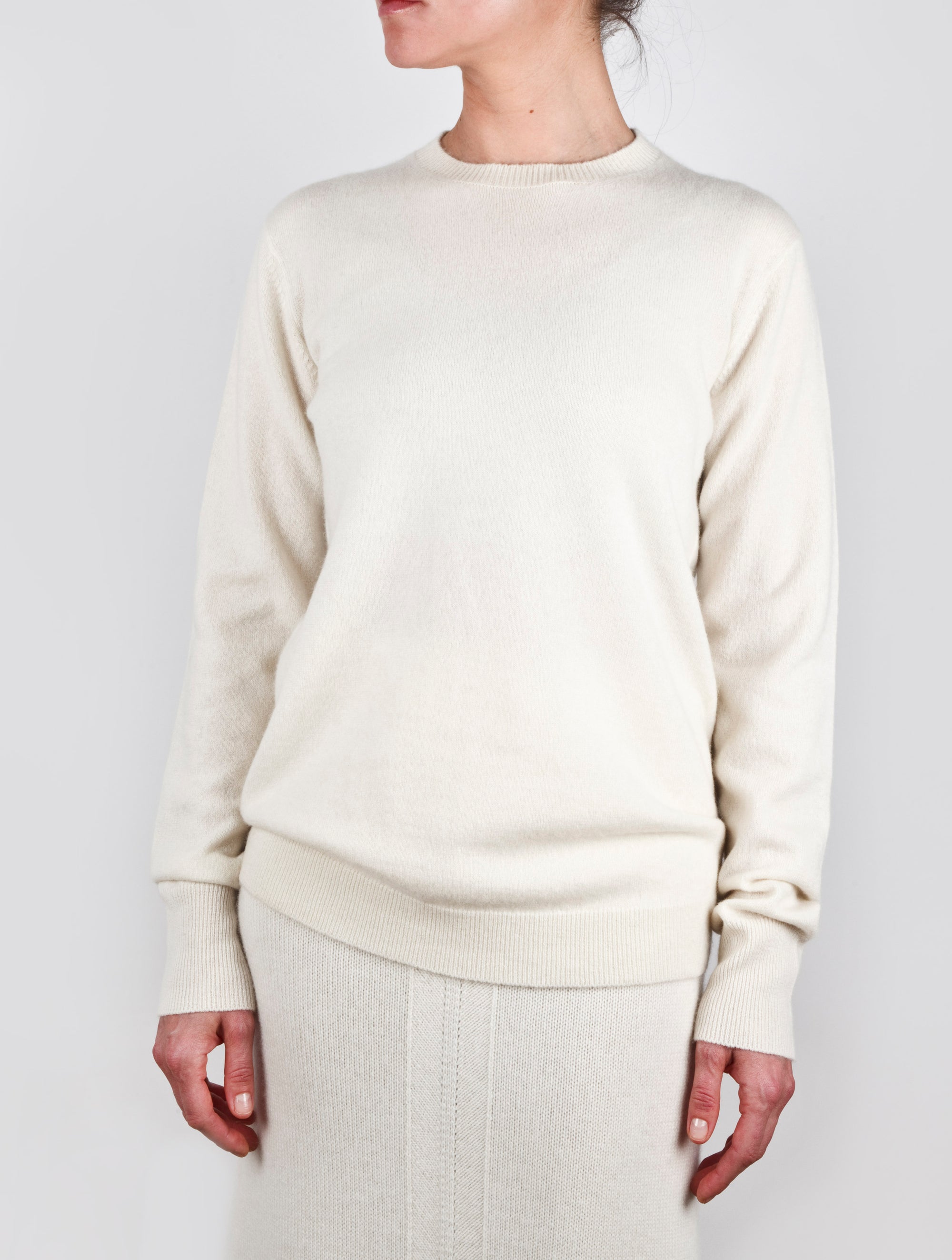 Crew Neck Cashmere Sweater