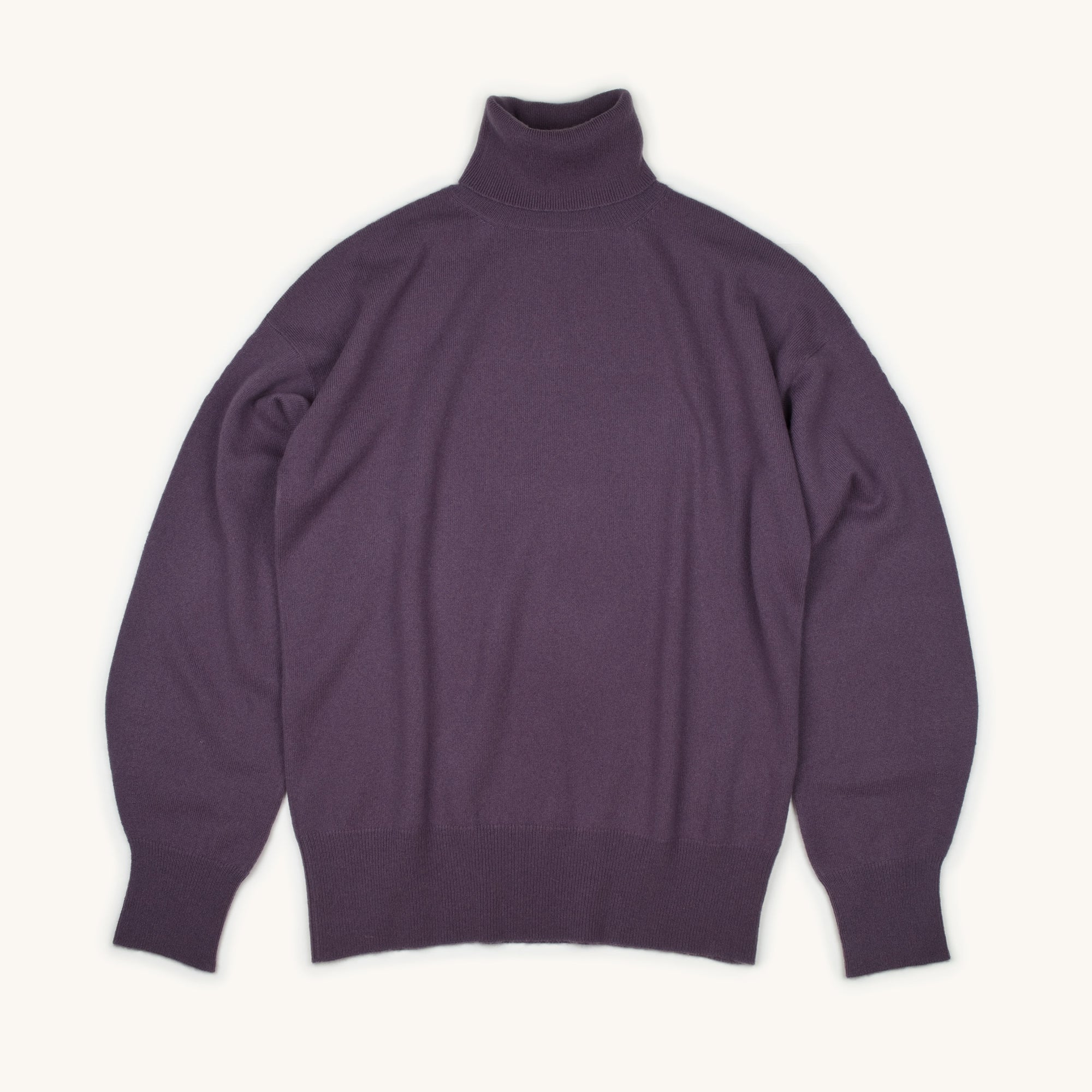 Luxury Polo Neck Cashmere Sweater