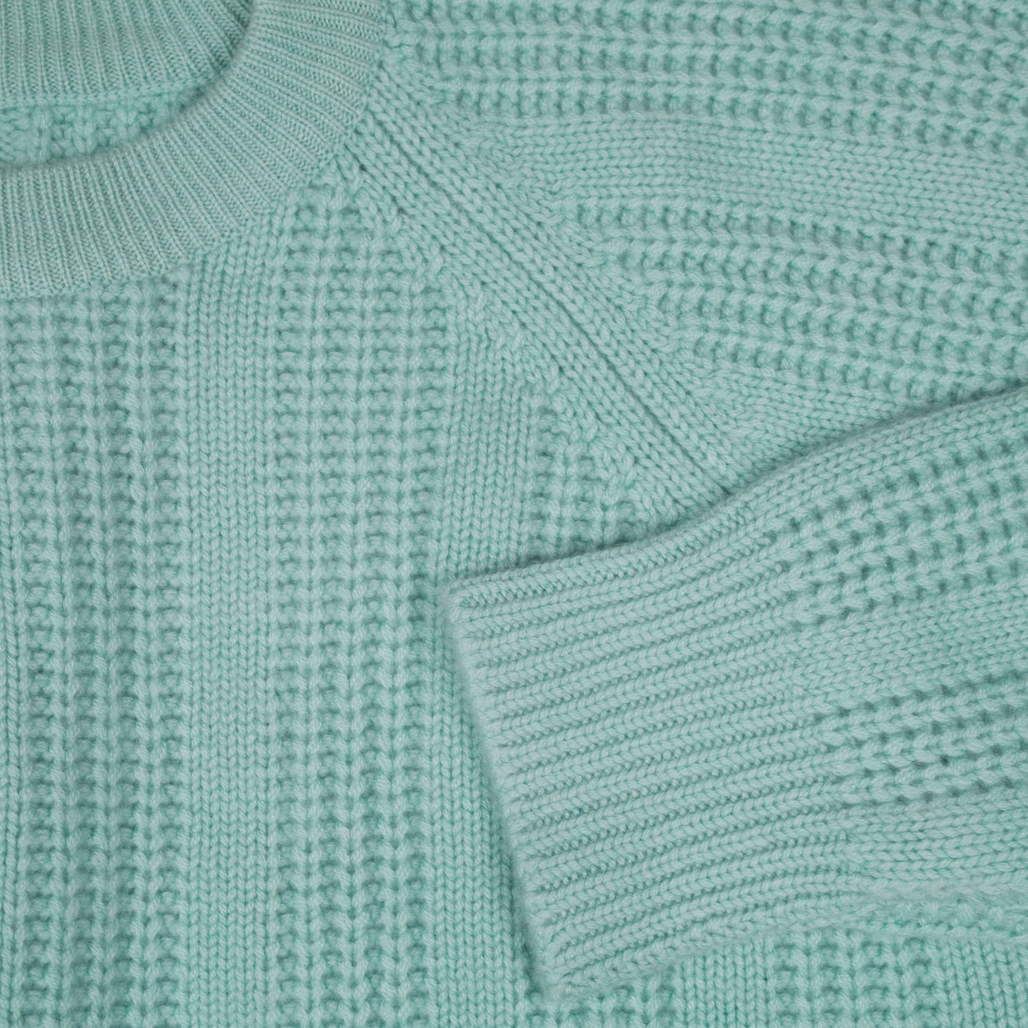 Relaxed Chunky Rib Cashmere Sweater