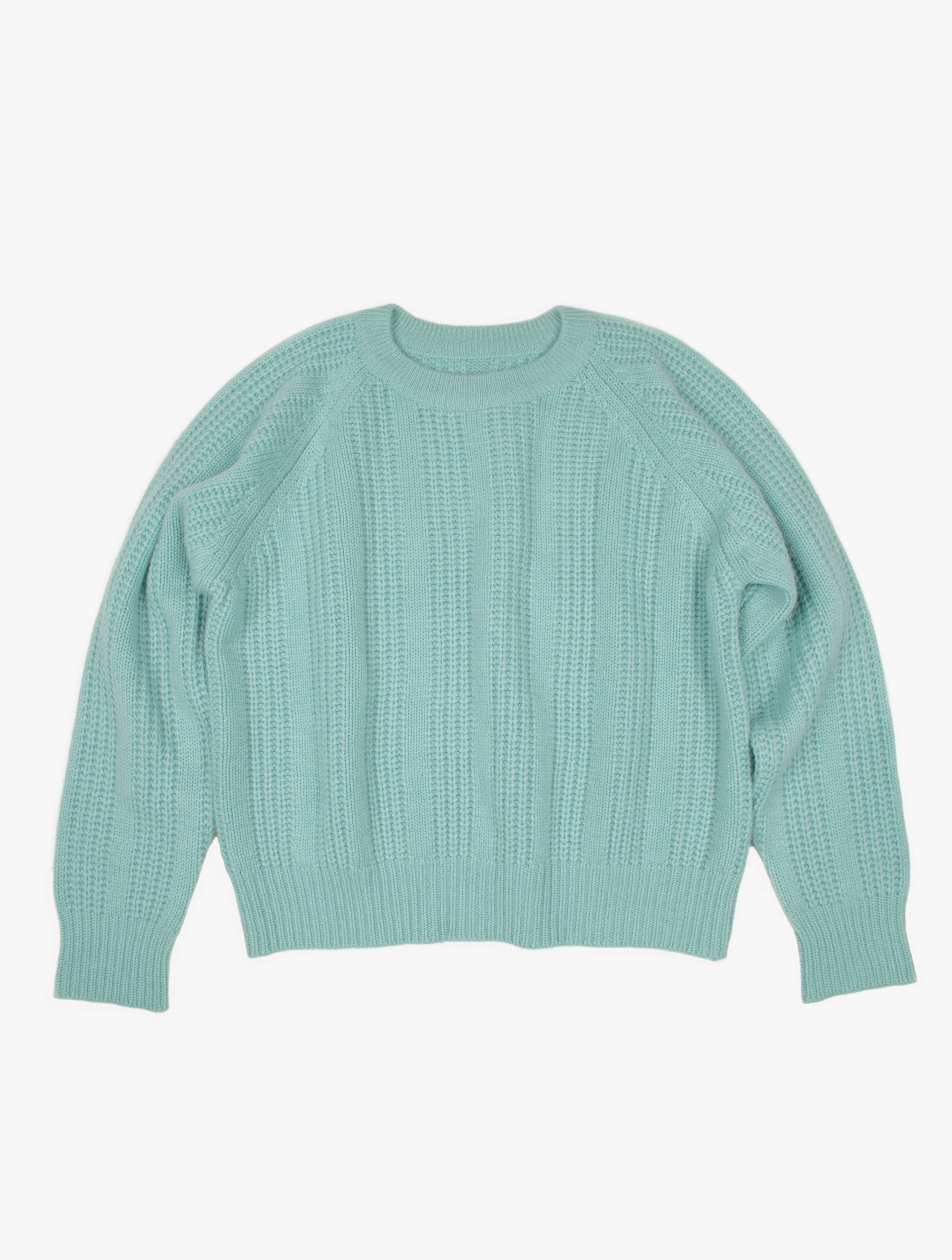 Relaxed Chunky Rib Cashmere Sweater