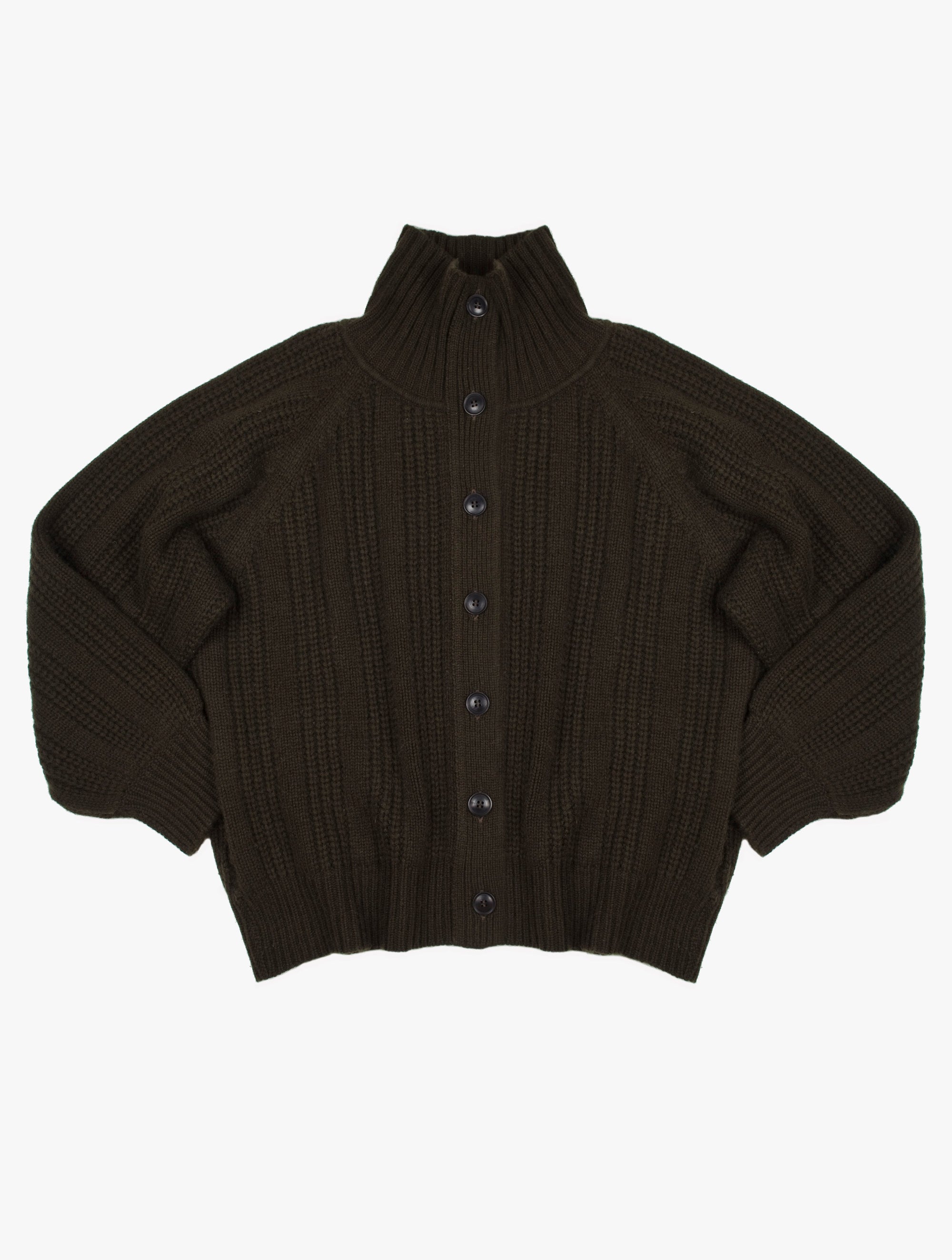 Chunky Pure Cashmere Bomber Jacket