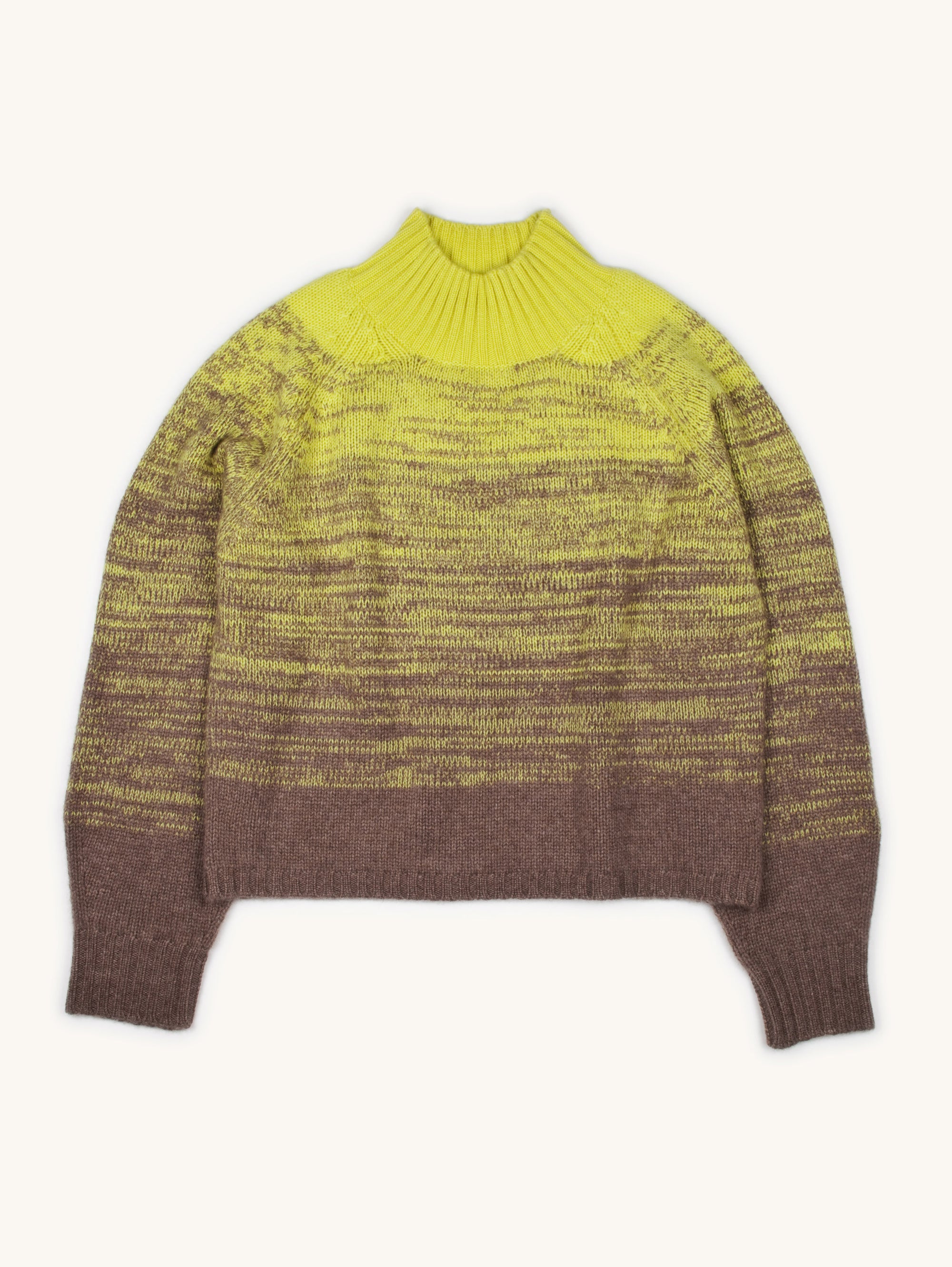 Ombre Effect Cashmere Sweater