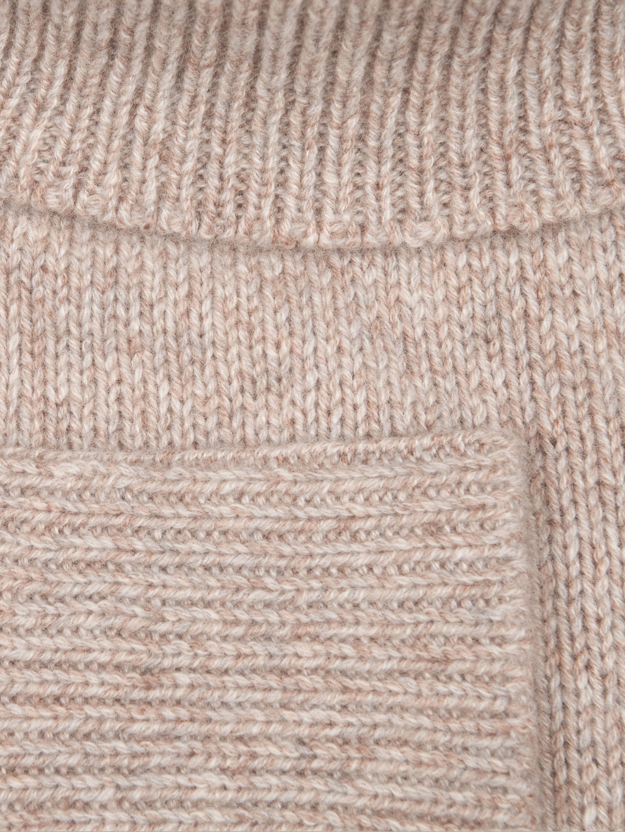 Marl boyfriend Polo Neck Sweater