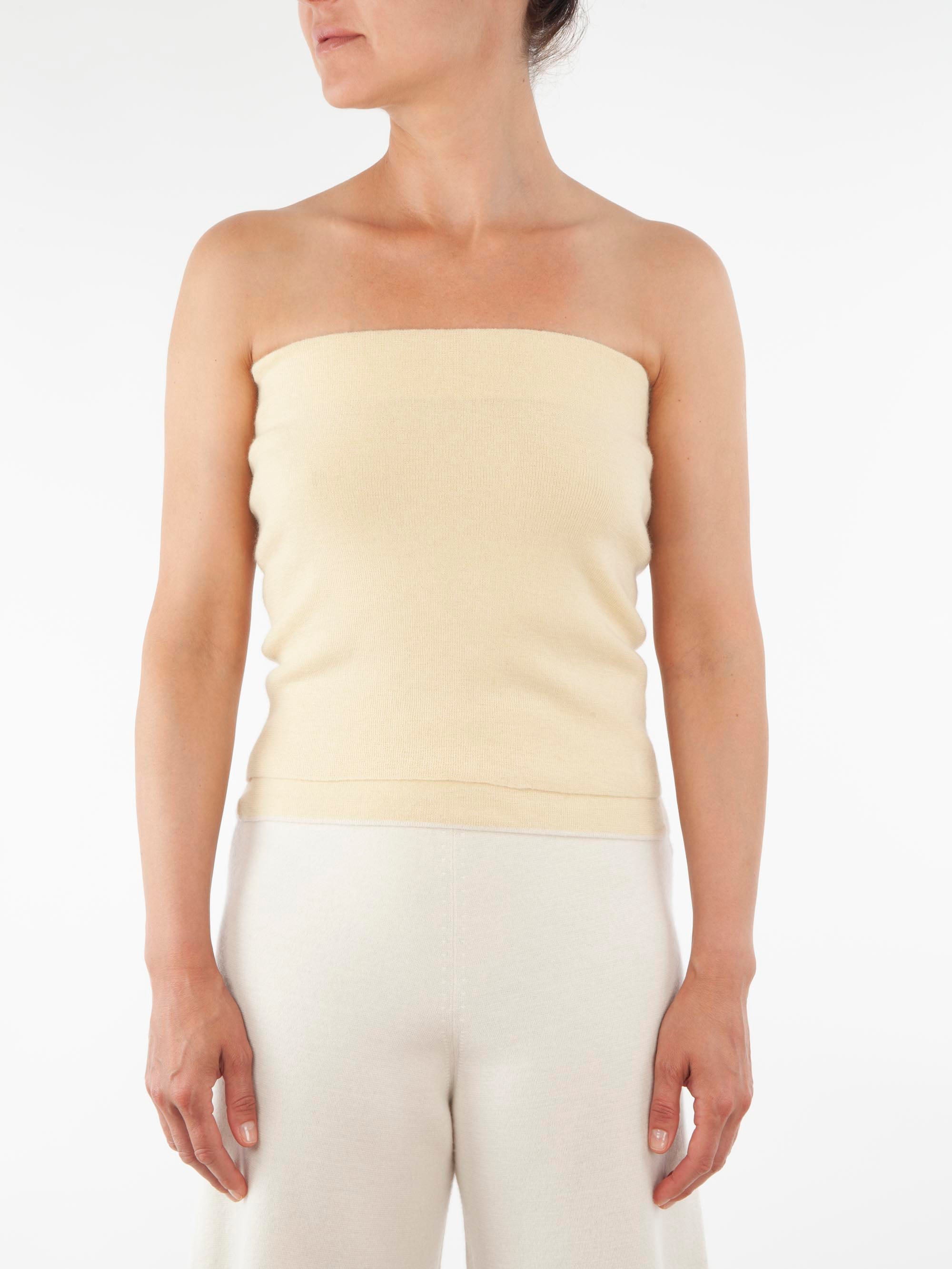 Cashmere Bandeau Top