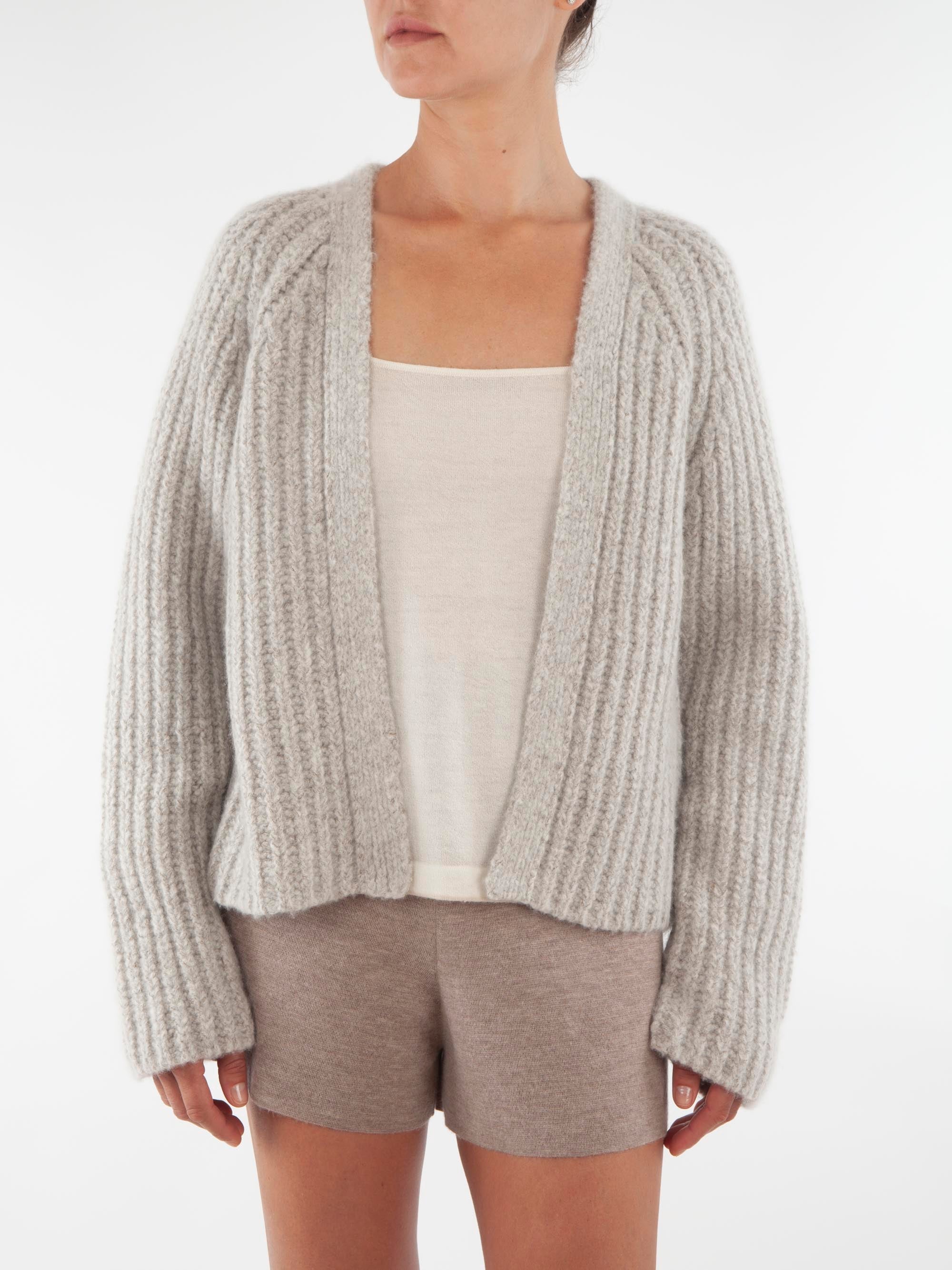 Chunky Cashmere Cardigan