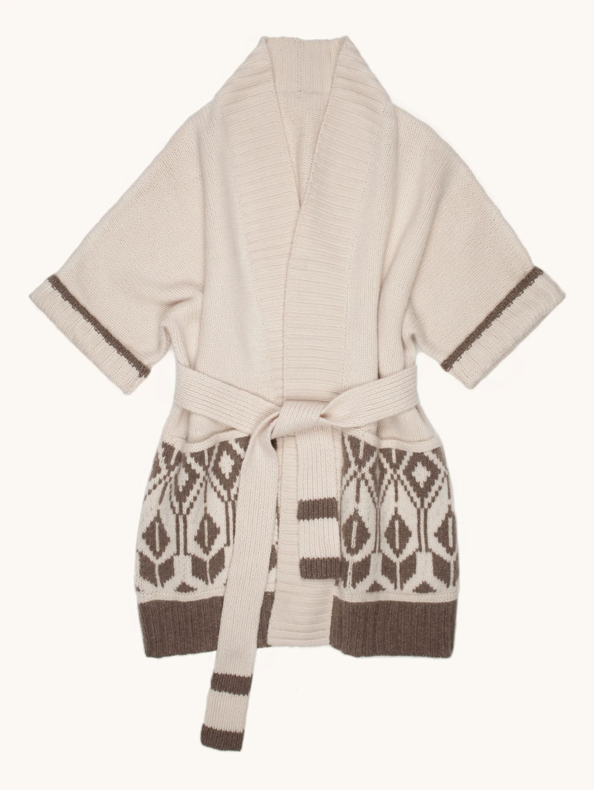 Heirloom Hand Knit Fairisle Cardigan